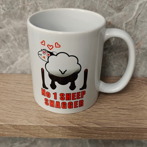 Sheep shagger mug - sheep,