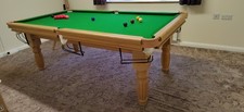 Bespoke Oak 7ft Snooker Table
