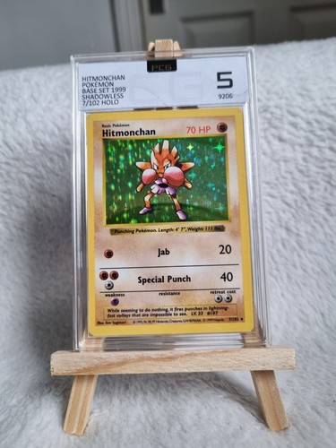 Hitmonchan shadowless holo - hitmonchan,