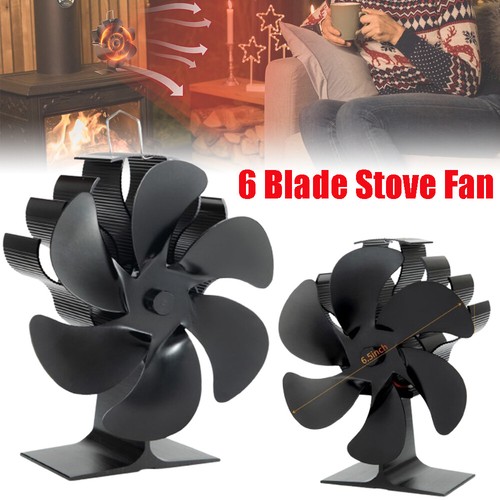Blade heat powered stove - heat, top