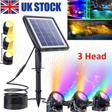 Solar Powered Pond Lights 3 IN