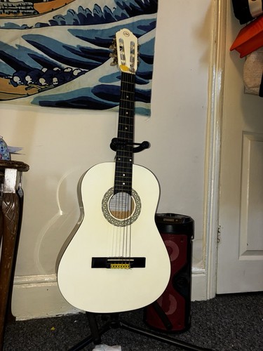 Left handed guitar - left,