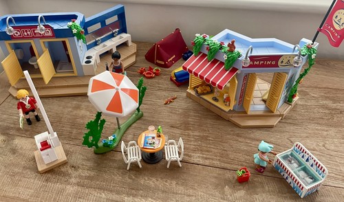 Playmobil camping shower block - playmobil,