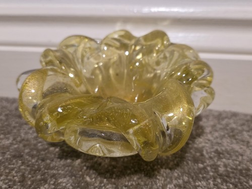 Amber murano bullicante - amber, glass