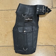 Leatherism Black Leather Half