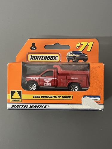 Matchbox ford dump utility - matchbox,