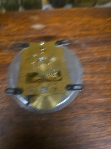 Antique clock mechanism with - clock,
