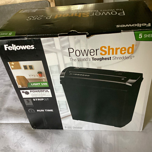 Fellowes powershred 25s - fellowes, p-25s