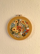 Completed Cross Stitch Spring