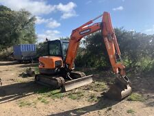 Doosan Dx63 - 3 Digger. 6.3 Tonne 6 7 2015 5 Buckets Excavator 360