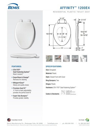 Bemis 1200e4 006 - 1200e4-006, elongated
