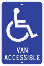 3M Reflective Disabled VAN