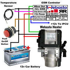 Webasto W-Bus Functions GSM Module with App