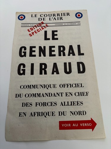 Ww2 air drop leaflet general - ww2,
