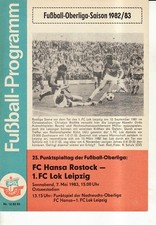 OL 82/83 FC Hansa Rostock -