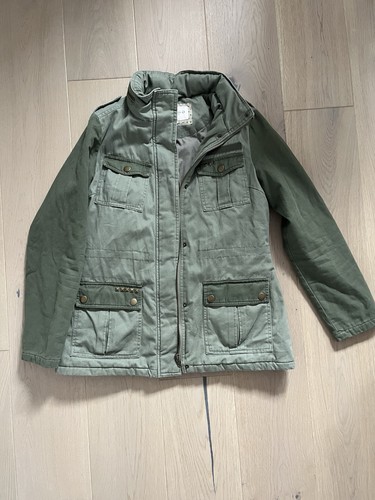 Khaki green indigo - green, m&s