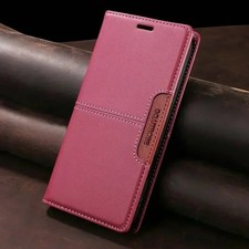 Flip Leather Wallet Case for