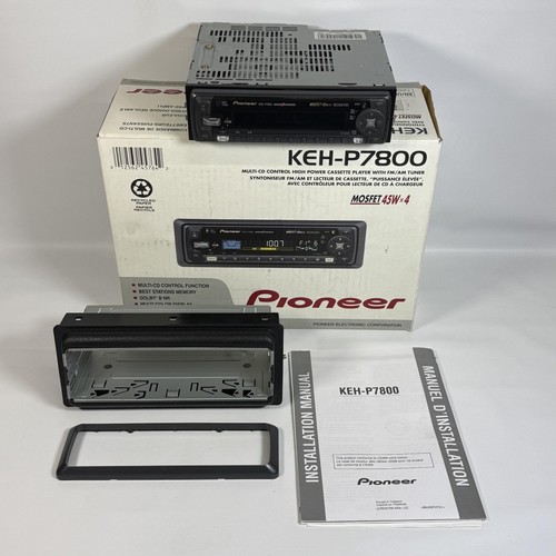 Pioneer keh p7800 black car - pioneer,