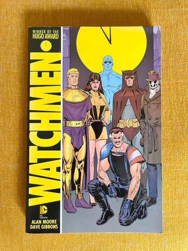 Watchmen graphic novel - novel, by