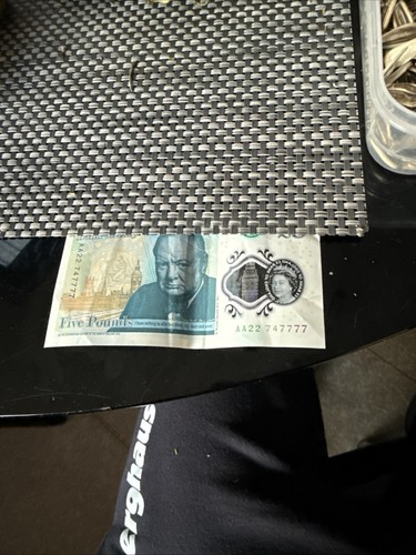 Pound note aa - note,
