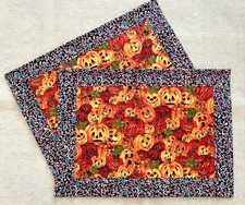 Set of 2 Handmade Quilted