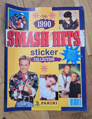 1990 smash hits sticker - 1990,
