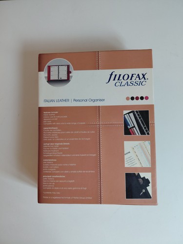 Vintage filofax organiser - vintage, a5