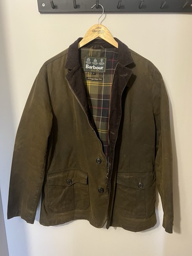 Barbour lutz men olive green - men's,
