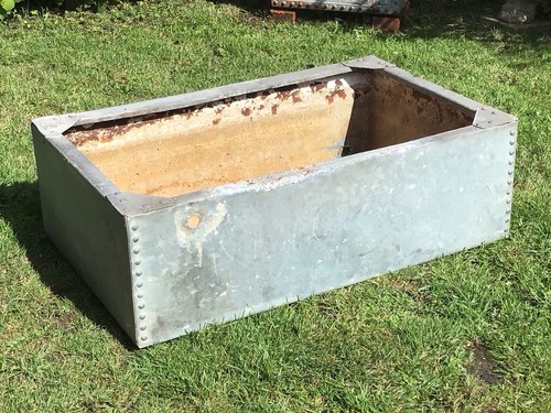 Large vintage galvanised - vintage,