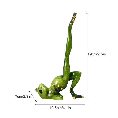 Yoga resin figurine single leg - yoga,
