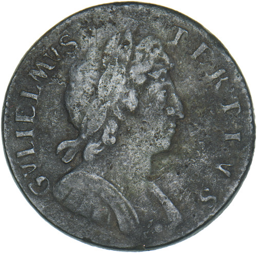 1695 halfpenny william iii - halfpenny,