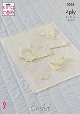 5565 King Cole Crochet Pattern