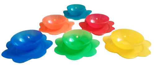 Ikea set colourful hard - set,