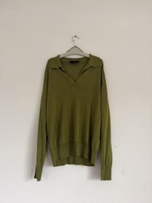 Zara Khaki Green Collared