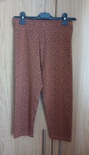 LADIES WOMEN'S SAINSBURYS TU CROPPED LEGGINGS - SIZE 12-14 - BRAND NEW