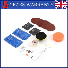 Car Headlight Restoration Kit Light Lens Restorer Kit 15pcs For Auto Vehicle