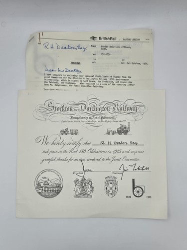 Stockton darlington railway - darlington,