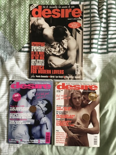 Desire magazine lot - of,