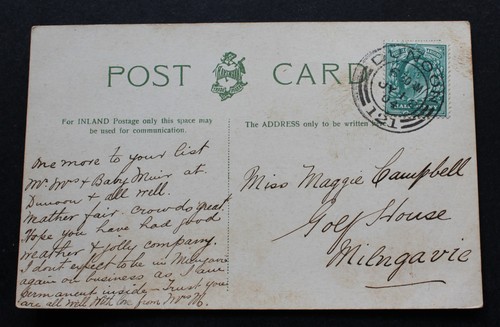 Dunoon argyll scotland 1904 - dunoon,,