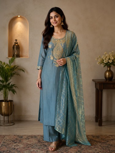 Salwar suits churidar piece - churidar,