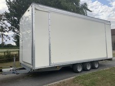 Armitage 16’ x 7’ 3.5t Tri Axle Retail Sales Exhibition Trailer With 6m Frontage