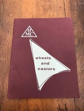 1967 wheels & castors catalogue from " h.m.c. wheels ltd london "