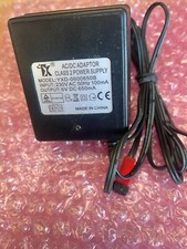 AC/DC Adapter Class 2 Power Supply - YXD-0600650B INPUT: 230V OUTPUT: 6V