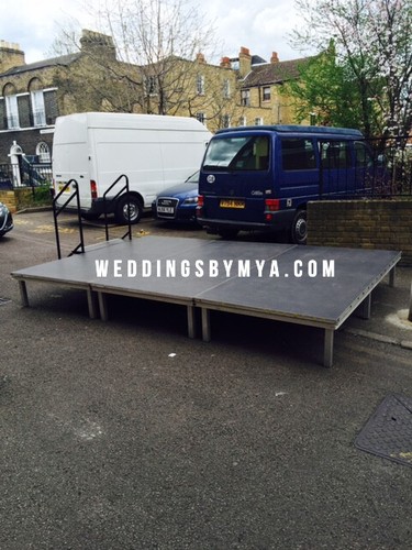 Wedding platform hire - platform, £350