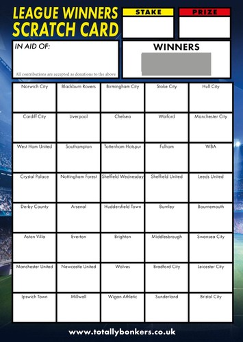 Football fundraising scratch - football,