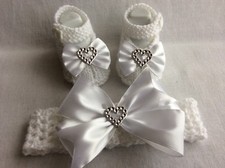 Hand knitted Romany Bling baby