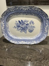 Copeland (Spode) Blue & White Meat Platter Dating From 1847-1867