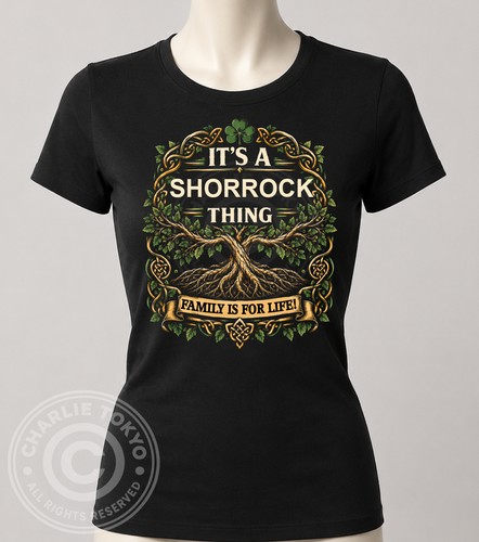 Shorrock celtic tree shirt - tree, t-shirt