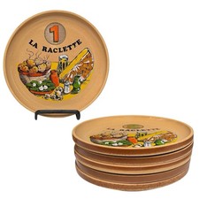 Set of 6 French La Raclette
