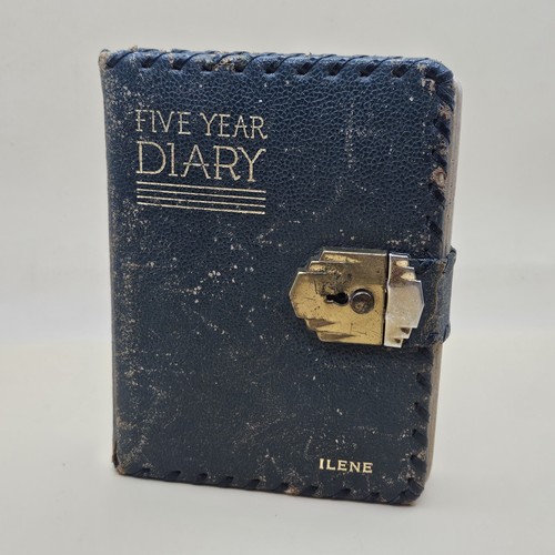 Vintage five year diary - vintage, 1941